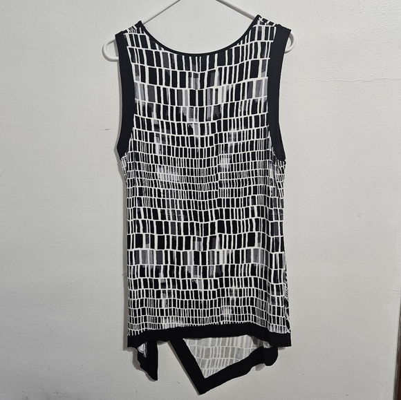 Vintage Nygard sleeveless sheath dress. Size M. Hem Split with side ruching. - Picture 2 of 4